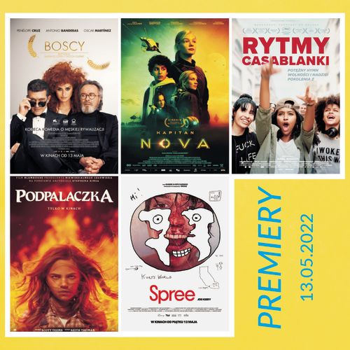 Premiery kinowe 13 maja w całej Polsce